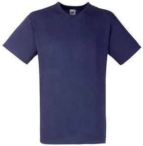 Fruit of the Loom SC22V - T-shirt con scollatura a V Deep Navy