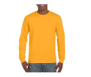 Gildan GI2400 - T-shirt da uomo a maniche lunghe in 100% cotone
