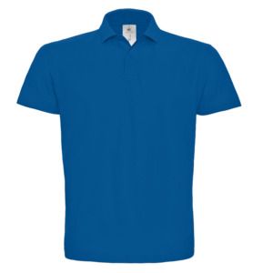 B&C CGPUI10 - Polo Maniche Corte Blu royal