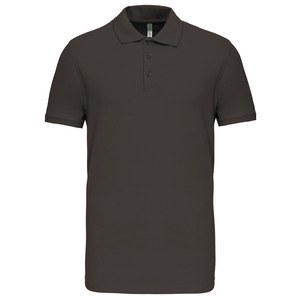 Kariban K239 - MIKE - POLO UOMO MANICHE CORTE Grigio scuro