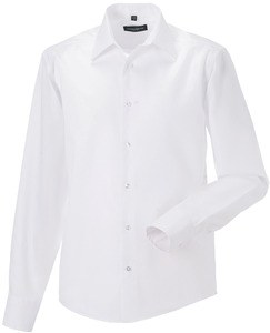 Russell Collection RU958M - Camicia Tailored Ultimate maniche lunghe non-stiro