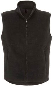 B&C CGFU705 - Gilet in pile Nero