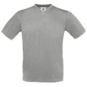 B&C BA108 - T-shirt con scollatura a V Sports Grey