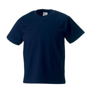 Russell J180M - T-shirt classica in filato super continuo in ordito Blu oltremare
