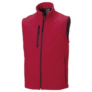 Russell J141M - Gilet uomo Softshell Classic Red