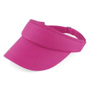 Beechfield B41 - Visiera sportiva Fucsia