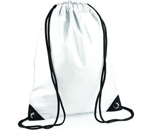 Bag Base BG010 - Borsa da palestra premium Bianco
