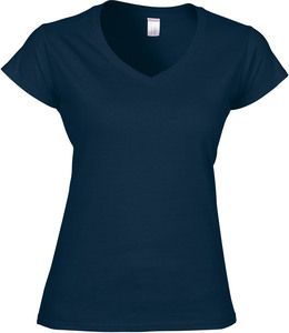 Gildan GI64V00L - T-shirt donna con scollatura a V Softstyle®