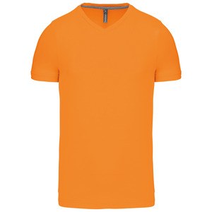 Kariban K357 - T-SHIRT UOMO MANICHE CORTE SCOLLO A V