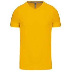 Kariban K357 - T-SHIRT UOMO MANICHE CORTE SCOLLO A V