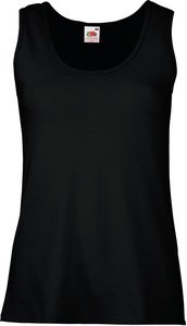 Fruit of the Loom SC61376 - Tank Top Lady-Fit Value Weight Black/Black