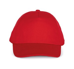 K-up KP041 - FIRST KIDS - CAPPELLINO BAMBINO 5 PANNELLI Red