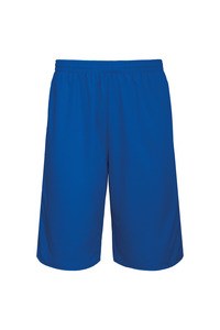 ProAct PA162 - PANTALONCINO BASKET REVERSIBILE UNISEX Sporty Royal Blue / White