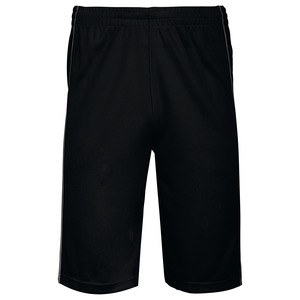 ProAct PA159 - PANTALONCINO BASKET UOMO Black/Black