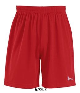 SOL'S 90102 - Shorts di base adulto con pantaloni interni Borussia Rosso