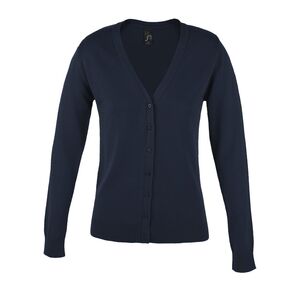 SOL'S 90012 - Golden Women Cardigan Donna Scollo A «V» Con Bottoni Blu navy