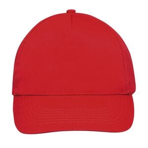 SOL'S 88110 - SUNNY Cappellino Adulto A 5 Pannelli Rosso