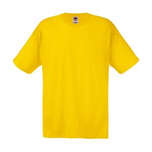 Fruit of the Loom 61-082-0 - T-shirt Original Screen Star (Full Cut) Giallo oro