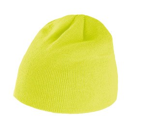 K-up KP513 - BERRETTO LAVORATO A MAGLIA Fluorescent Yellow