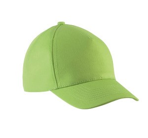 K-up KP149 - CAPPELLINO BAMBINO IN COTONE - 5 PANNELLI Verde lime