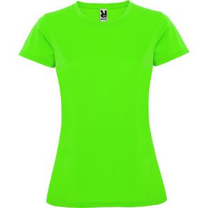 Roly CA0423 - MONTECARLO WOMAN Maglietta con girocollo Verde lime
