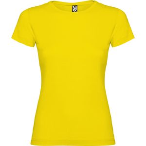 Roly CA6627 - JAMAICA T-shirt girocollo taglio aderente Giallo oro