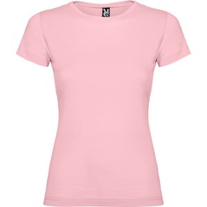 Roly CA6627 - JAMAICA T-shirt girocollo taglio aderente Rosa chiaro