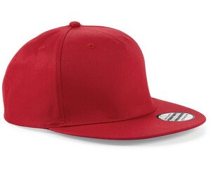 Beechfield BF610 - Cappellino con visiera piatta Classic Red