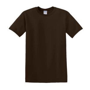 Gildan GN180 - Maglietta per adulti in cotone pesante Cioccolato scuro