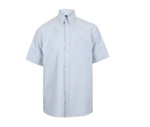 Henbury HY515 - Camicia Oxford da uomo Oxford Blue