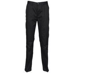 Henbury HY640 - Pantaloni da uomo a gamba dritta Nero