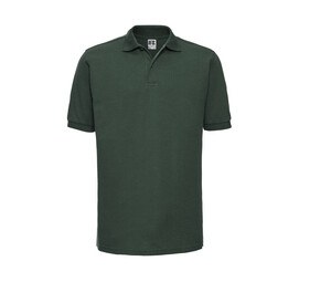 Russell JZ599 - Polo da uomo a manica corta Verde bottiglia