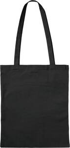 Label Serie LS42O - Shopping Bag in cotone biologico Nero