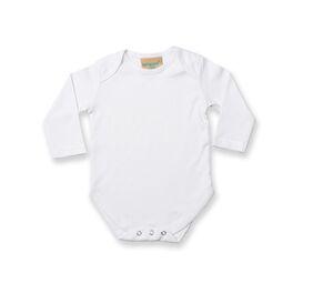 Larkwood LW052 - Long Sleeves Baby Bodysuit Bianco