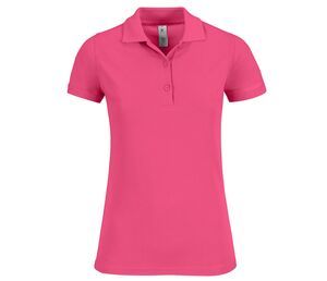 B&C BC409 - Polo da donna Saffron Timeless Fucsia