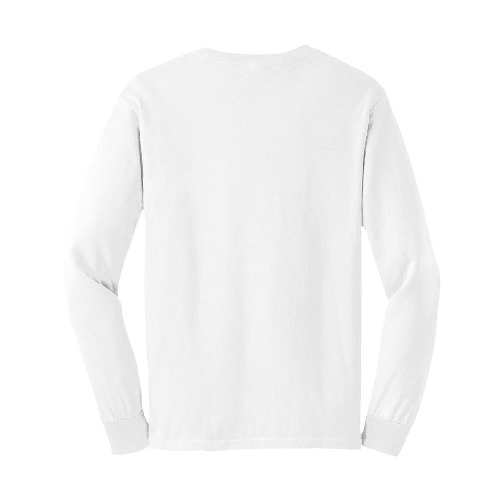 Gildan Maglietta Uomo A Maniche Lunghe In Cotone – Scollo Rotondo, Vestibilità Comoda, Colori Certificati ANSI/ISEA, 195-205 G/m² - 4