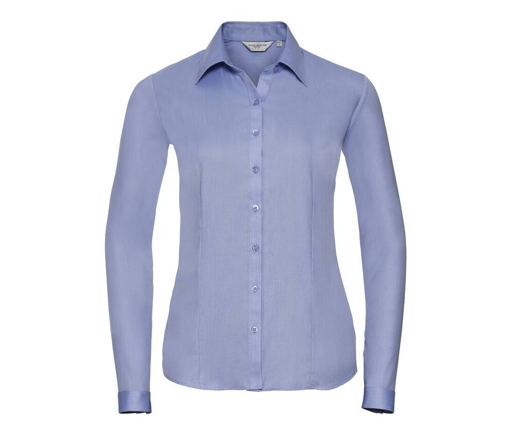 Russell Collection JZ62F - Ladies' Long Sleeve Easy Care Oxford Shirt