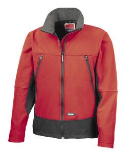 Result RS120 - Activity Softshell Jacket Rosso / Nero