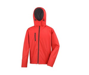 Result RS230 - Performance Hooded Jacket Men Rosso / Nero