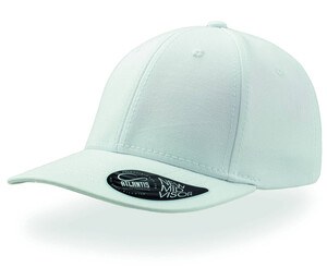 Atlantis AT030 - Cappello lanciatore con visiera media Bianco