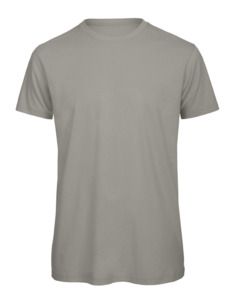 B&C BC042 - T-shirt da uomo in cotone biologico Grigio chiaro