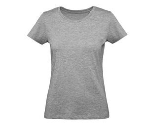 B&C BC049 - T-shirt da donna 100% cotone biologico Sport Grey