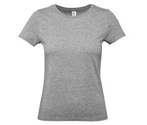 B&C BC04T - Maglietta da donna 100% cotone Sport Grey