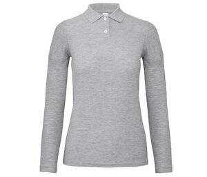 Polo Maniche Lunghe Donna B&C ID1LW 