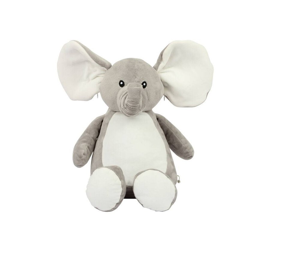 Mumbles MM558 - Elefante in peluche con fondo con cerniera