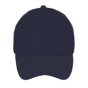 SOL'S 01668 - BUBBLE Cappellino Adulto A 5 Pannelli Con Rete Blu oltremare