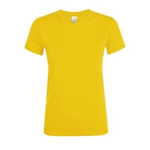 SOL'S 01825 - REGENT WOMEN T Shirt Donna Girocollo Giallo oro
