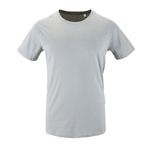 SOL'S 02076 - Milo Men T Shirt Uomo Girocollo Grigio puro