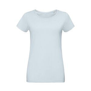 SOL'S 02856 - Martin Women T Shirt Donna Slim Girocollo Blu pastello