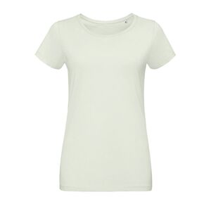 SOL'S 02856 - Martin Women T Shirt Donna Slim Girocollo Verde pastello